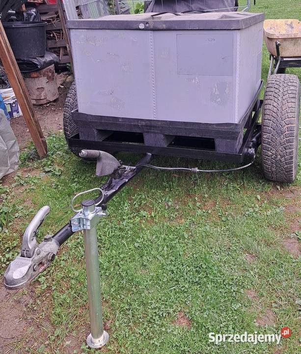 Przyczepa wózek pod mauzera 1000l skrzyniopaleta podkarpackie Kobylany