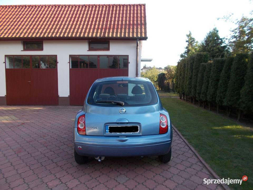 NISSAN MICRA 12 benzyna 2007 r 5 drzwi Uniejów sprzedam