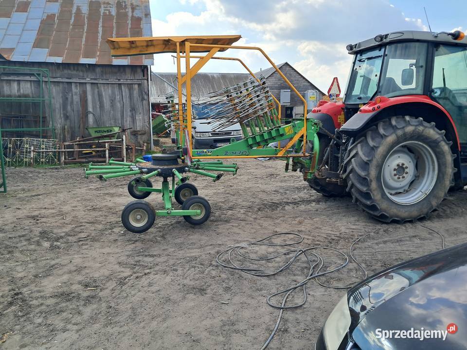 Samasz 470 zgrabiarka do boku nieuszkodzony Małyń