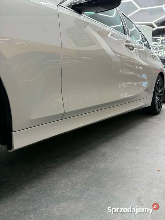 Progi bmw g20 g21 330i białe a300 nakładki 2021 Wolbrom