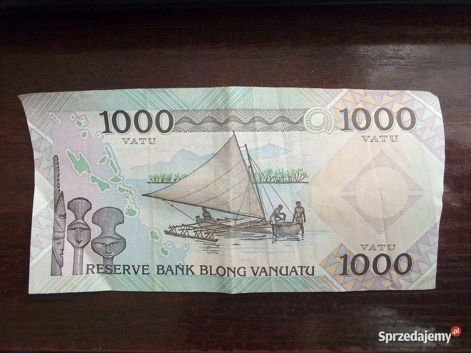 Banknot 1000 vatu Vanuatu sprzedam