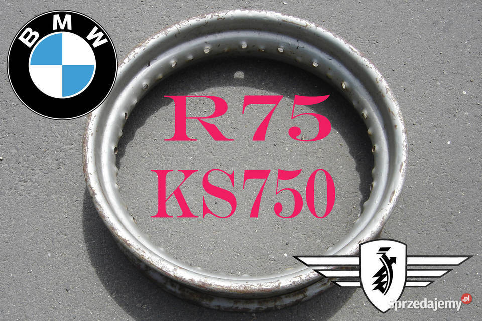 BMW R75 Zundapp KS 750 felga koło ORYGINAŁ rawka Pozostałe dolnośląskie Wrocław