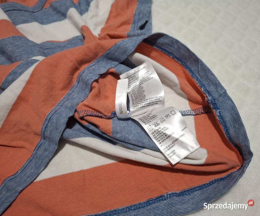 Koszulka krótki rękaw chłopięca paski HM 110116 Czeladź