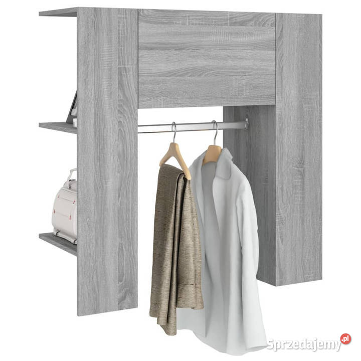 Szafka do przedpokoju szary dąb sonoma 975x37x99 Warszawa