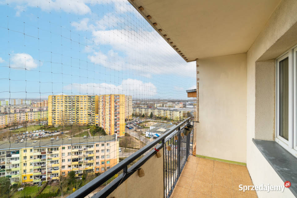 Przestronne 3 pokoje 594 m z pięknym widokiem wielka płyta Szczecin sprzedam