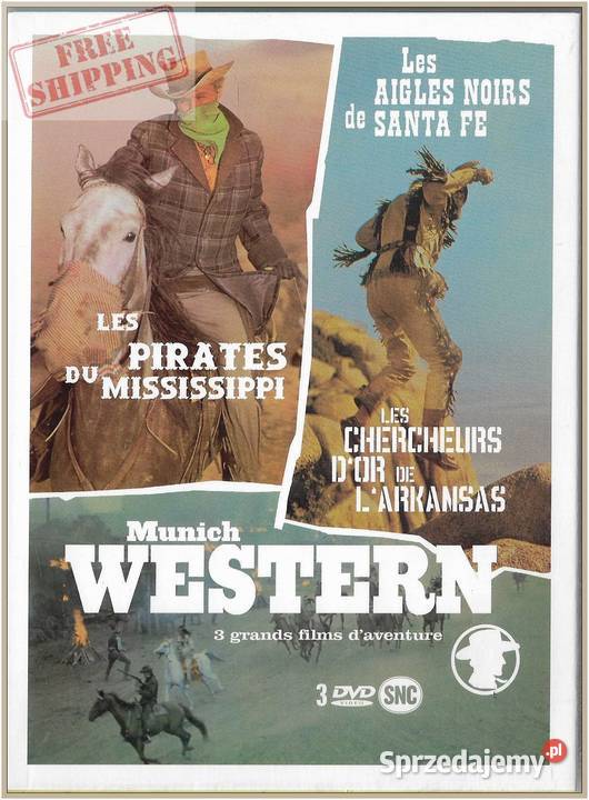Munich Western Coffret 1964 3DVD 3 i więcej Filmy Krynica-Zdrój