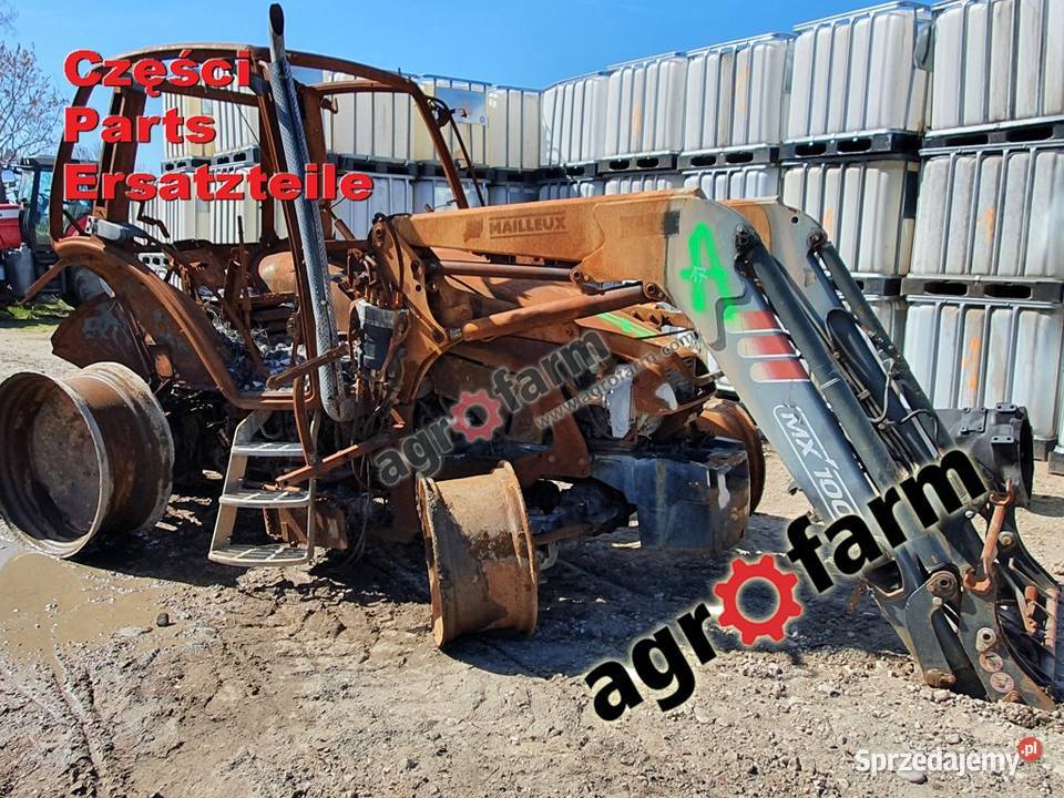 Deutz Agrotron 100 części skrzynia biegów silnik Byków