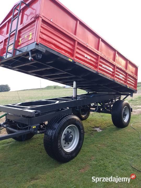 Przyczepa D50 3 stronny wywrot sprzedam
