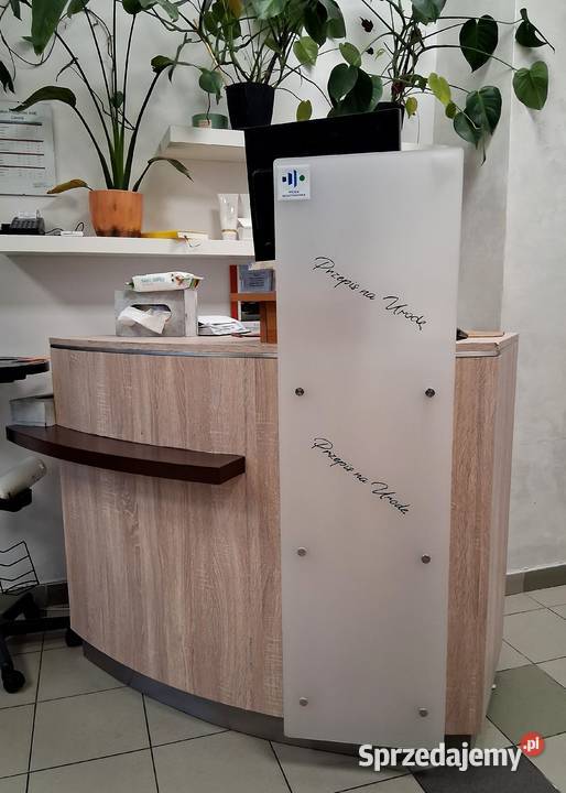 Recepcja do Salonu Kosmetycznego Wyposażenie salonów Zdrowie i Uroda