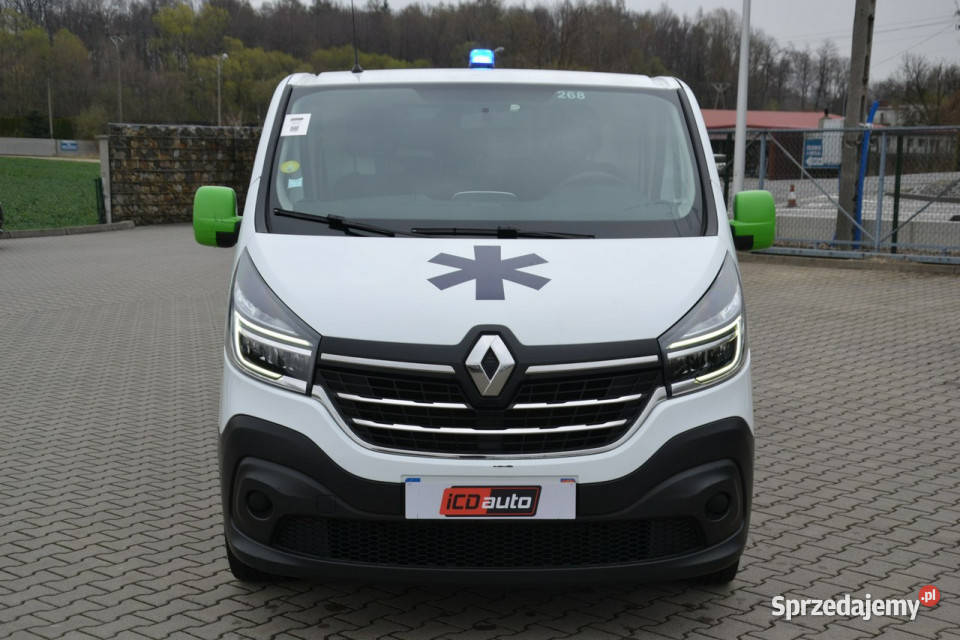 Renault Trafic 20 dci 130 ambulans karetka nosze nieuszkodzony małopolskie