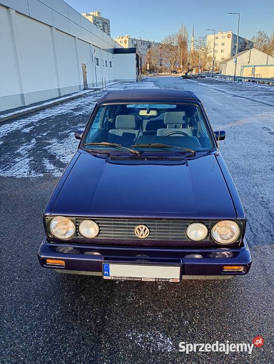VW Golf MK1 CABRIO CLASSIC LINE Gdańsk