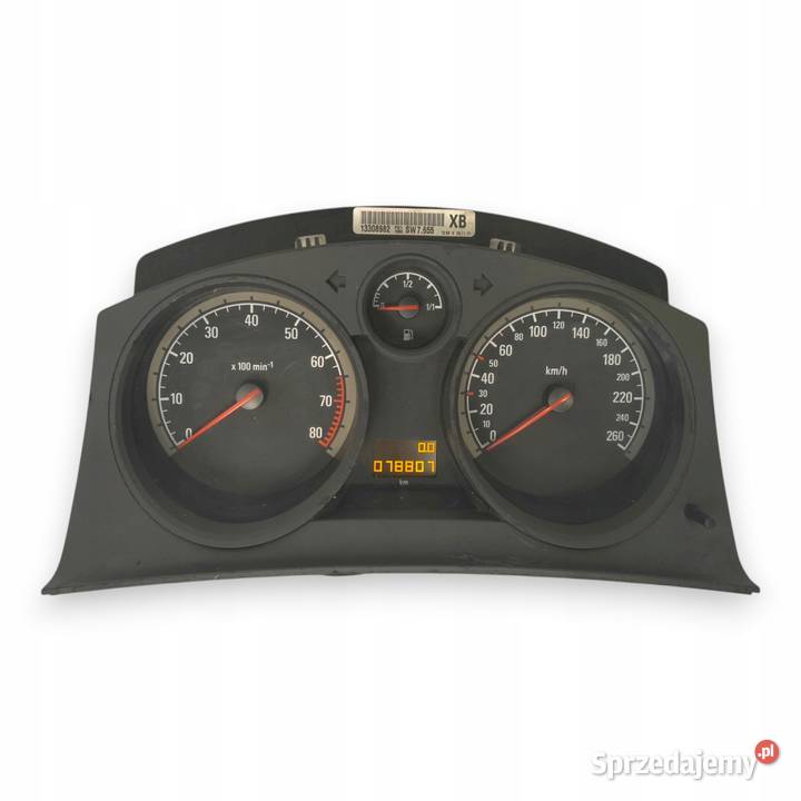 LICZNIK ZEGARY 13308982 XB Opel Astra H 14 16 18 sprzedam