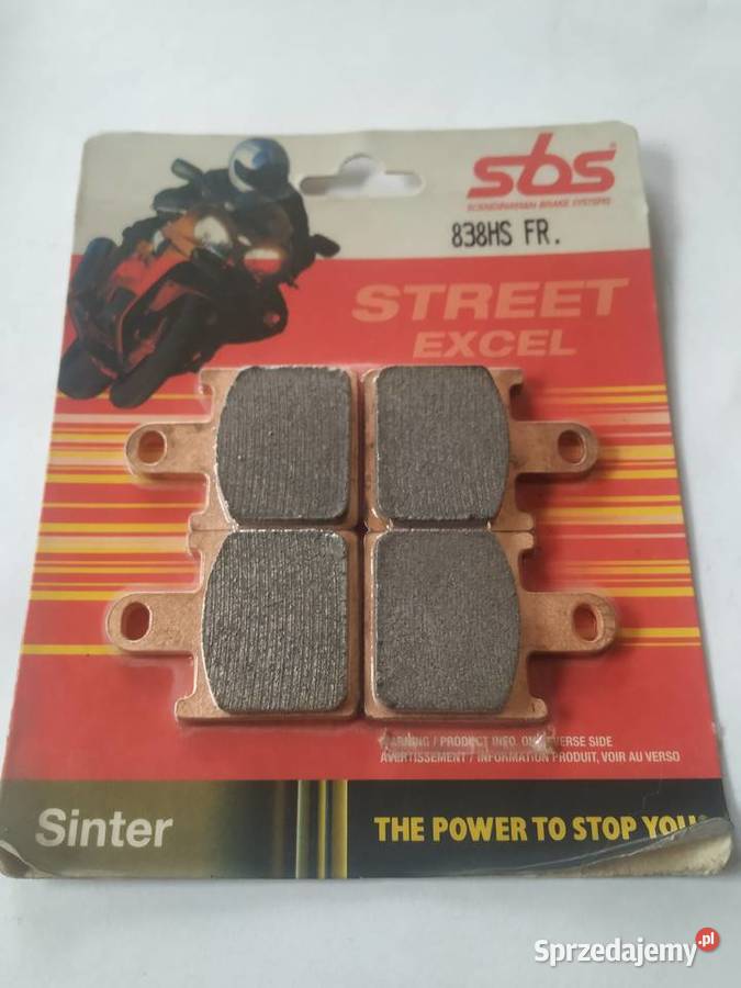 KLOCKI HAMULCOWE SBS 838 HS GTR 1400 Z 750 ZG Zabrze