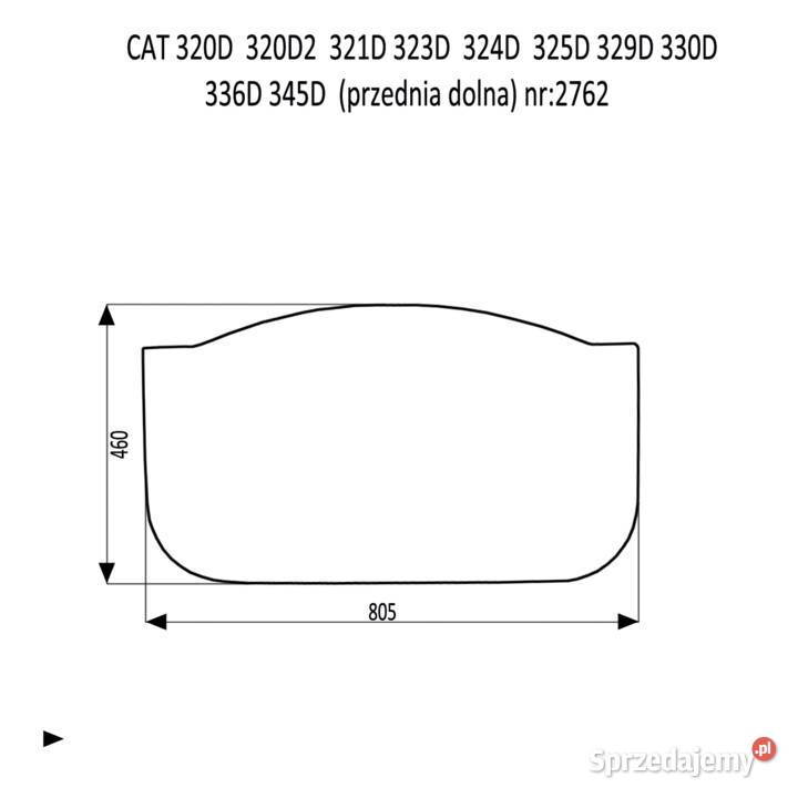 SZYBA PRZEDNIA CAT 313 315 316 318 320 321 323 D Kielce