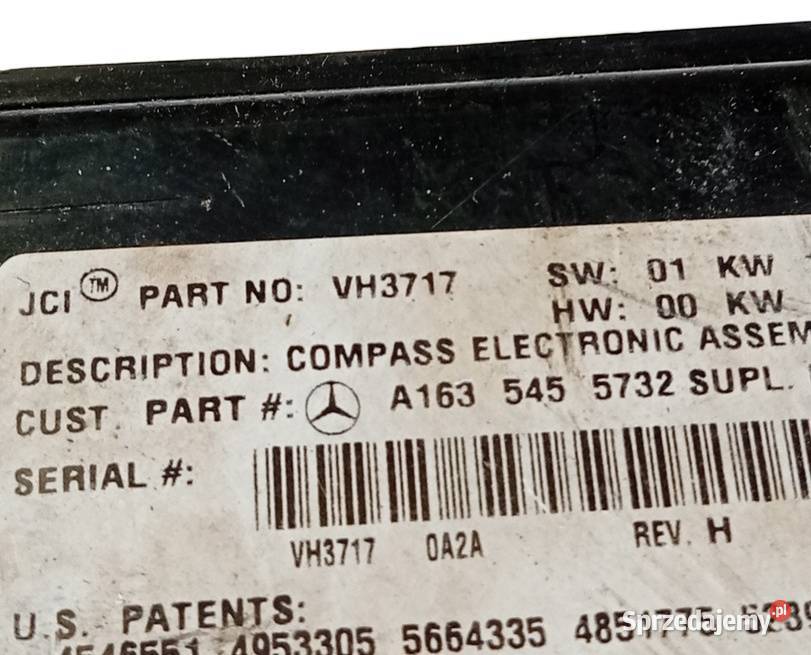 Sterownik moduł elektroniczny Mercedes W163 wielkopolskie