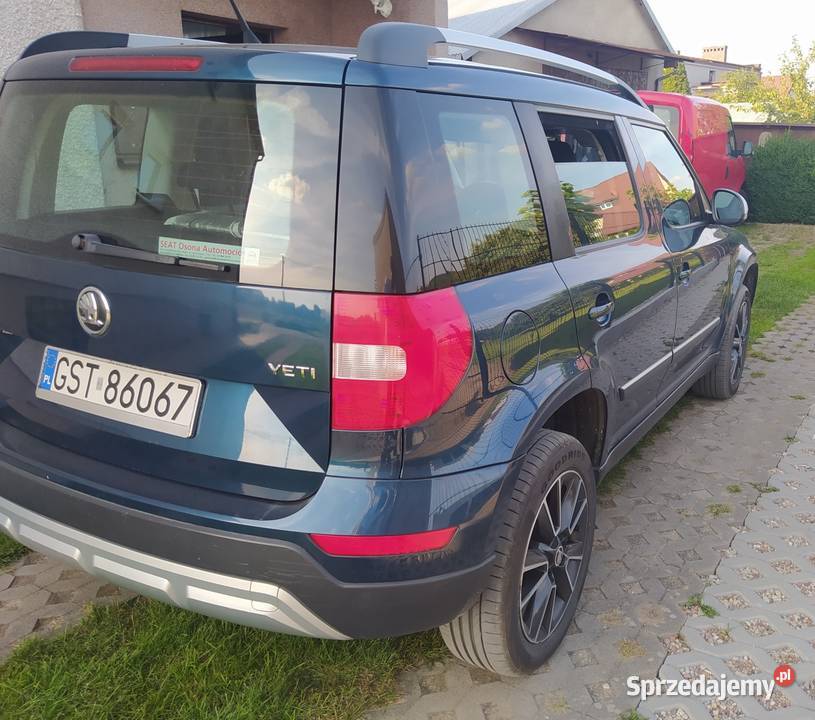 Skoda Yeti 2014 r 12 TSI 4x2 manual nowy rozrząd światła przeciwmgielne Samochody osobowe Luzino