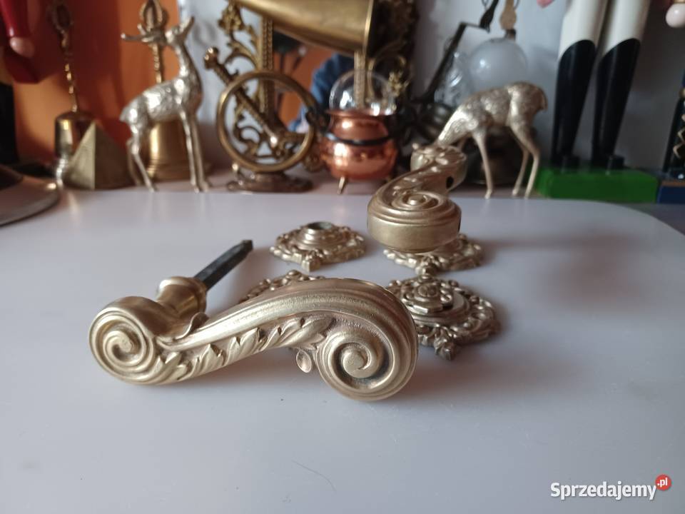 Duże klamki mosiężne Poznań