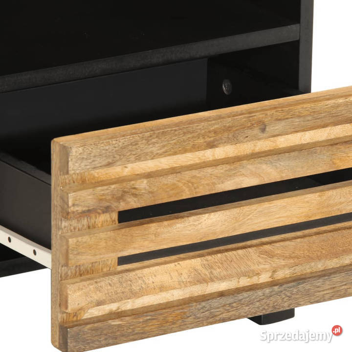 Szafki nocne 2 40x34x46 lite surowe drewno mango Warszawa