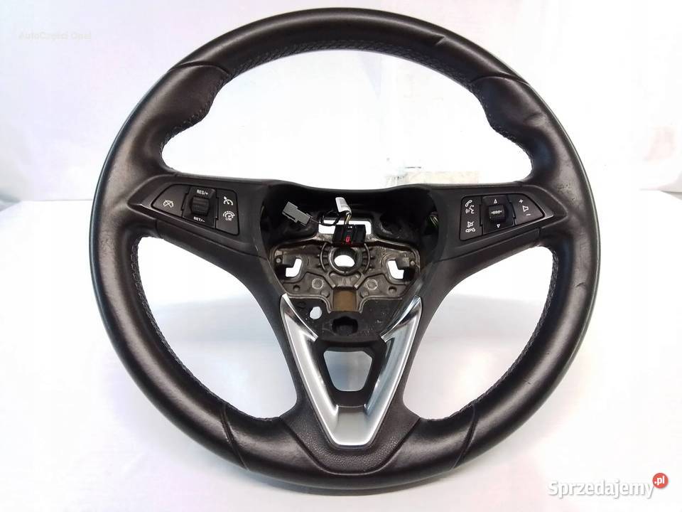 Opel Corsa E KIEROWNICA SKÓRA MULTIFUNKCJA osobowe Części samochodowe Opole Lubelskie