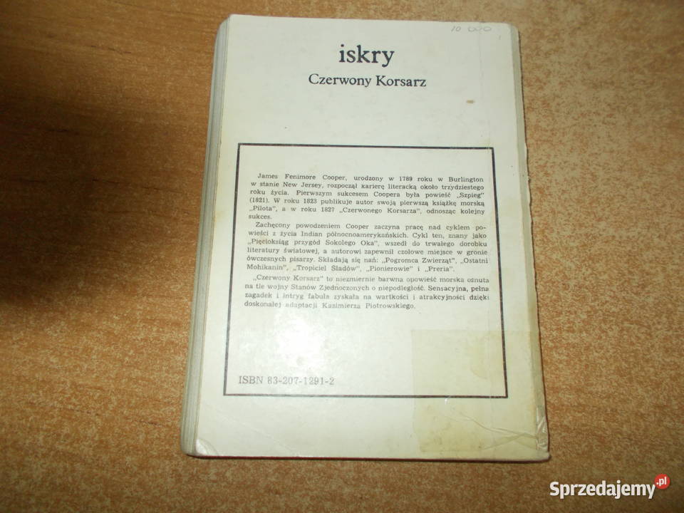 James Fenimore Cooper Czerwony Korsarz miękka Głubczyce