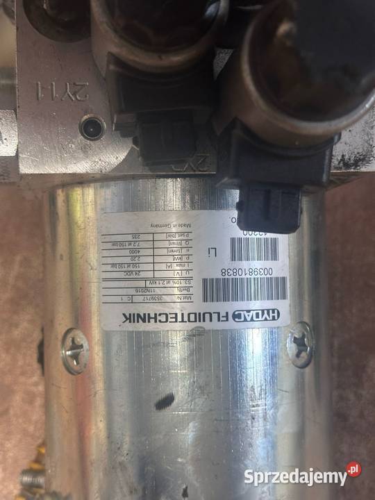 Silnik z pompą hydrauliki LINDE 24V 22kW Antonie
