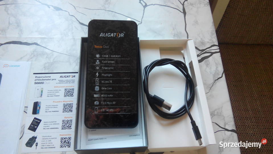 Smartfon Aligator 6600S seniora wielkopolskie Godziesze Małe