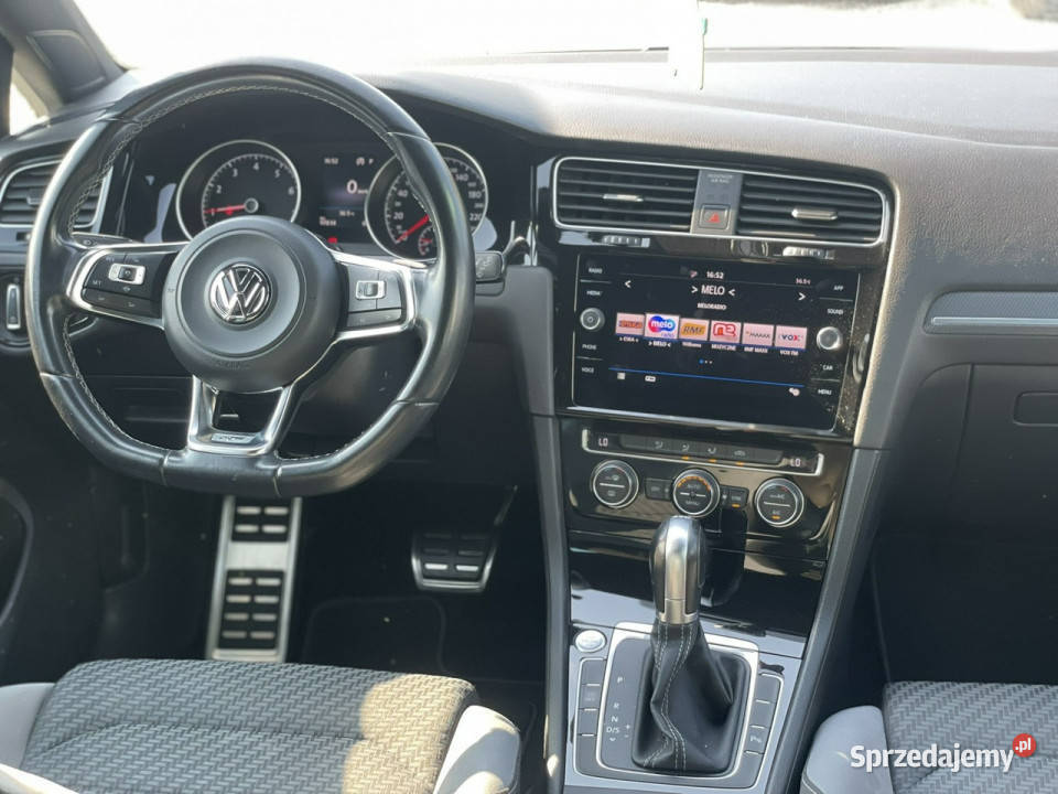 Volkswagen Golf 15 TSI ACT DSG RLine 2018r ACC Samochody osobowe dolnośląskie Wrocław
