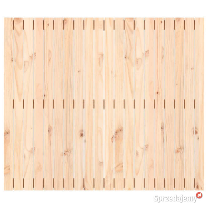 Wezgłowie łóżka 1275x3x110 lite drewno sosnowe Warszawa