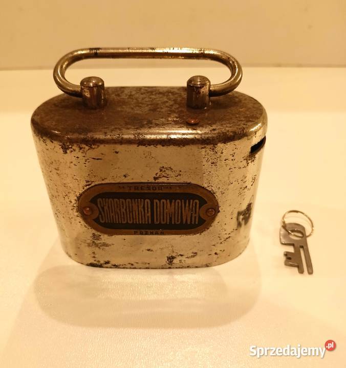 Skarbonka domowa TRESOTPoznań 1932 vintage Łódź