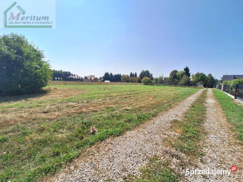 sprzedaży gruntu 1490m2 Szczepańcowa prąd