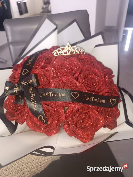 Bukiet z wiecznych róż Mielec