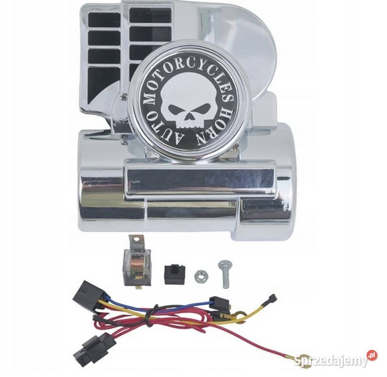 Klakson sygnał dzwiekowy do motocykla auta 12V śląskie Sosnowiec