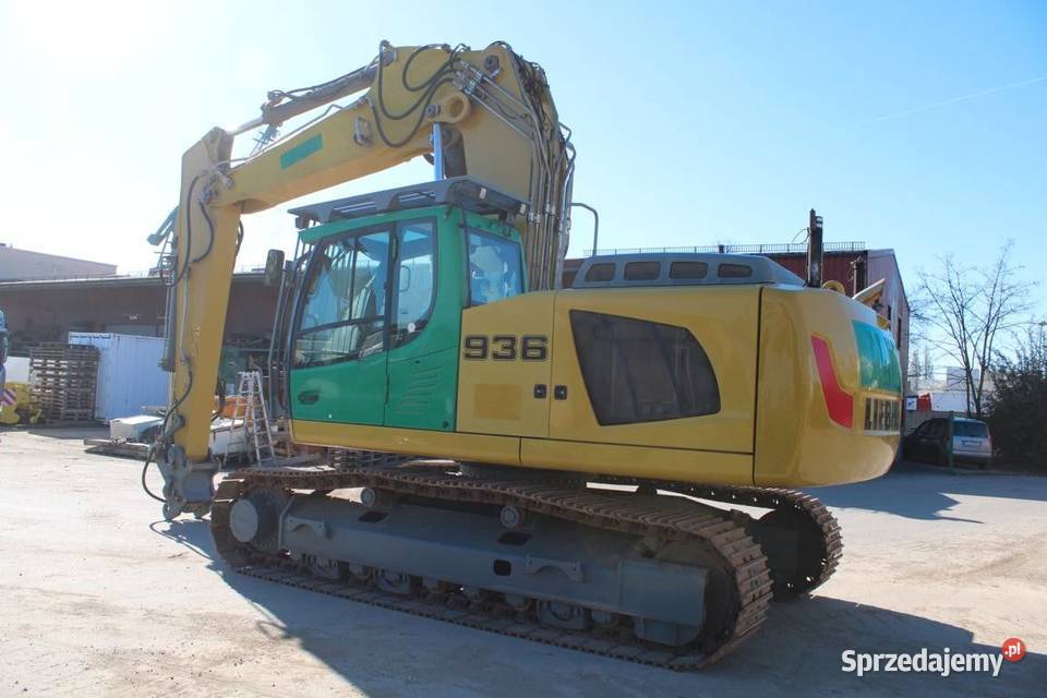 Koparka gasienicows Liebherr R 936 NLC tez mazowieckie Warszawa