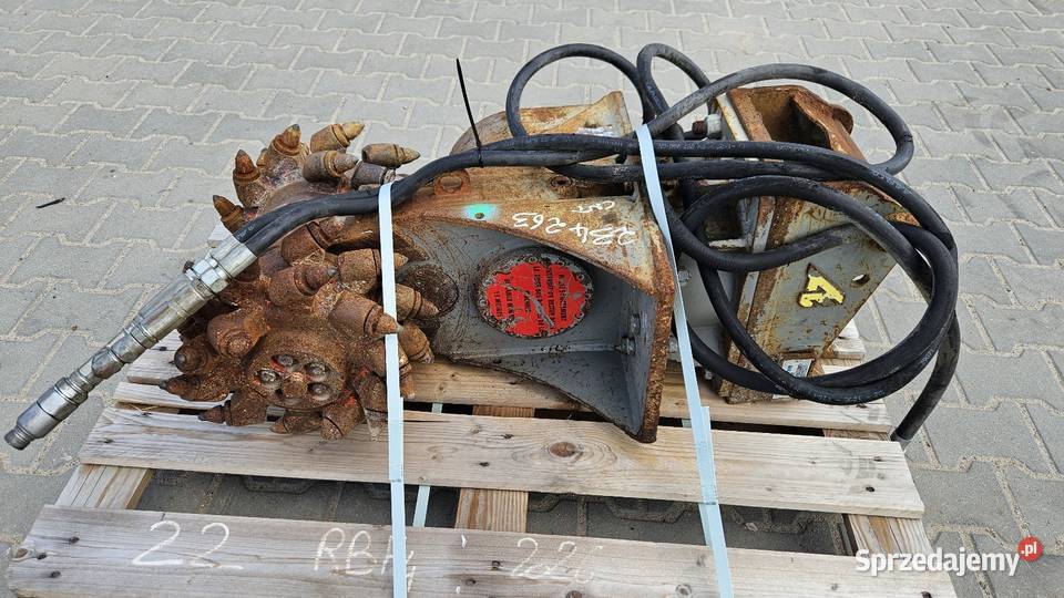 Głowica frezująca Erkat ER100 do koparki 37t31 Sochaczew