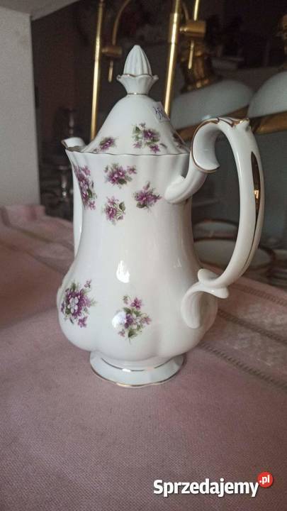 Filiżanka bez spodka Royal Albert Sweet Violets pomorskie Gdańsk