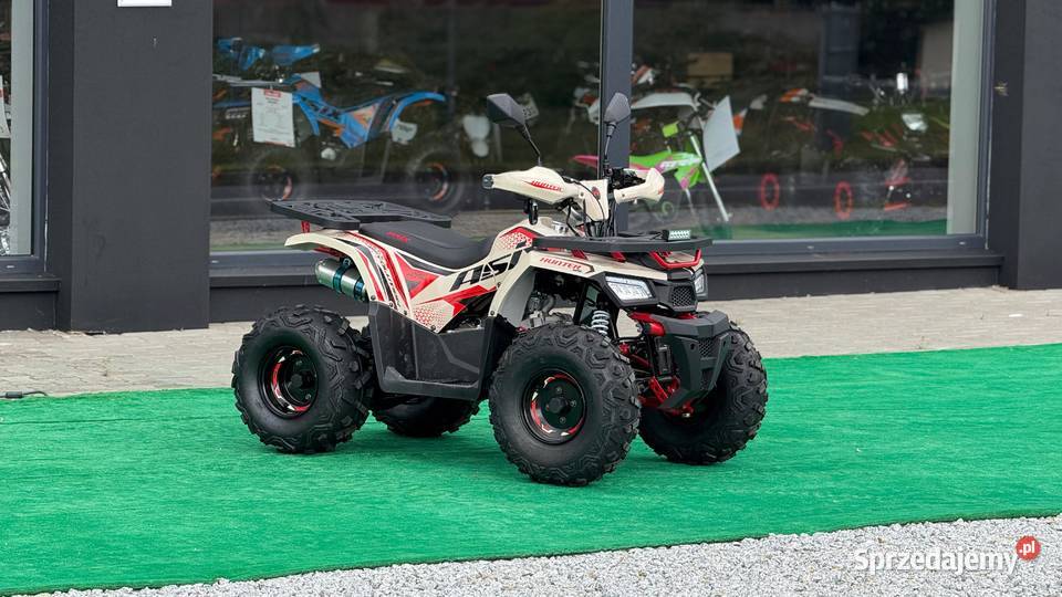 Quad spalinowy Asix Hunter 125cc BEŻOWOCZERWONY Budzyń sprzedam