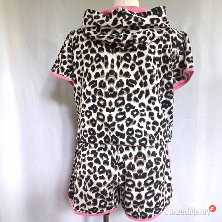 Piżama damska Kombinezon krótki r LXL Kaptur Białystok