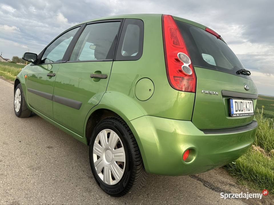 Ford Fiesta VI 14 16V 80 2007 z Niemiec podkarpackie