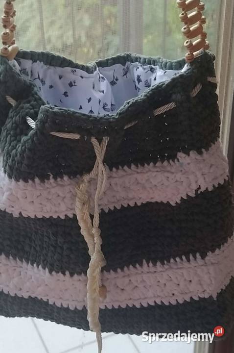 Torebka wykonana własnoręcznie na szydelku Moda i Styl Warszawa