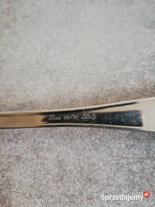 Stare srebrne sztućce wielkopolskie