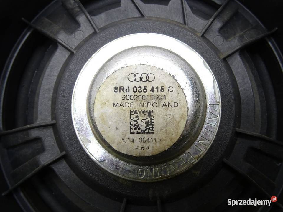 GŁOŚNIK DRZWI PRZÓD PRZEDNI 8R0035415C AUDI Q5 osobowe