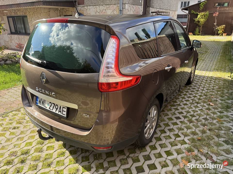 Renault Grand Scenic Benzyna Bogate wyposażenie CD mazowieckie Zielonka