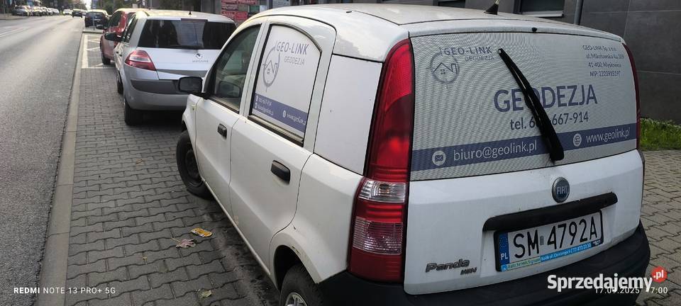 Fiat Panda 11 LPG VAN KLIMA Mysłowice sprzedam