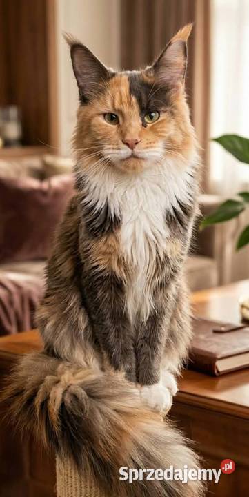 Maine Coon z rodowodem WCF MonsterlandPL Kocięta Koty Bożków