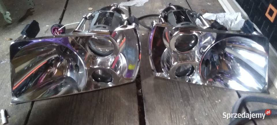 Reflektory przednie Hella Audi A6 C4 S6 C4 Sedan Motoryzacja Oleśnica