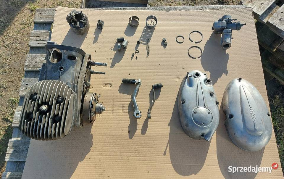 KOMPLETNY Silnik MZ ES 250 JASKÓŁKA Silniki Leszno