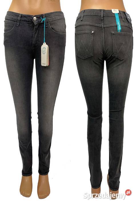 Spodnie damskie Wrangler Corynn Grey Frost W27 Pisz sprzedam