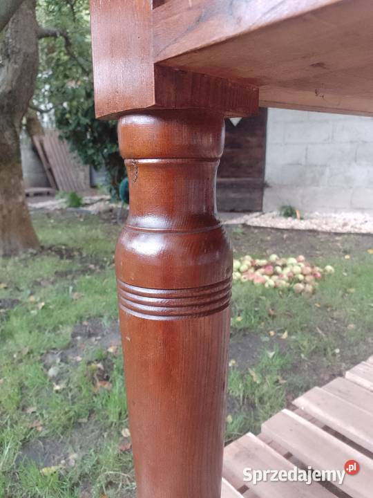 Stół dębowy rozkładany antyk Osse