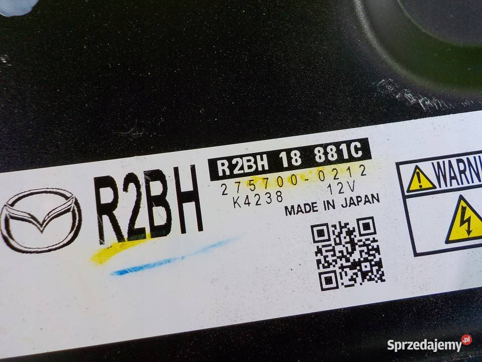 MAZDA 6 GH 22 CITD sterownik silnika R2BH18881C Czujniki i sterowniki mazowieckie Suków