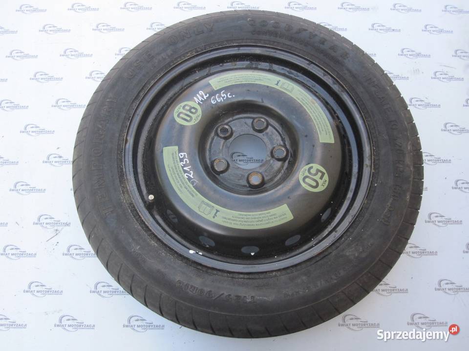 MERCEDES W169 koło dojazdowe 1259016 98M 5x112 Kielce